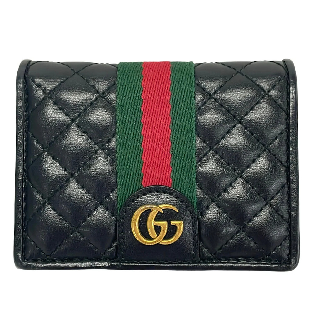 Gucci Ophidia Black Green Multi Patent #324865G73B